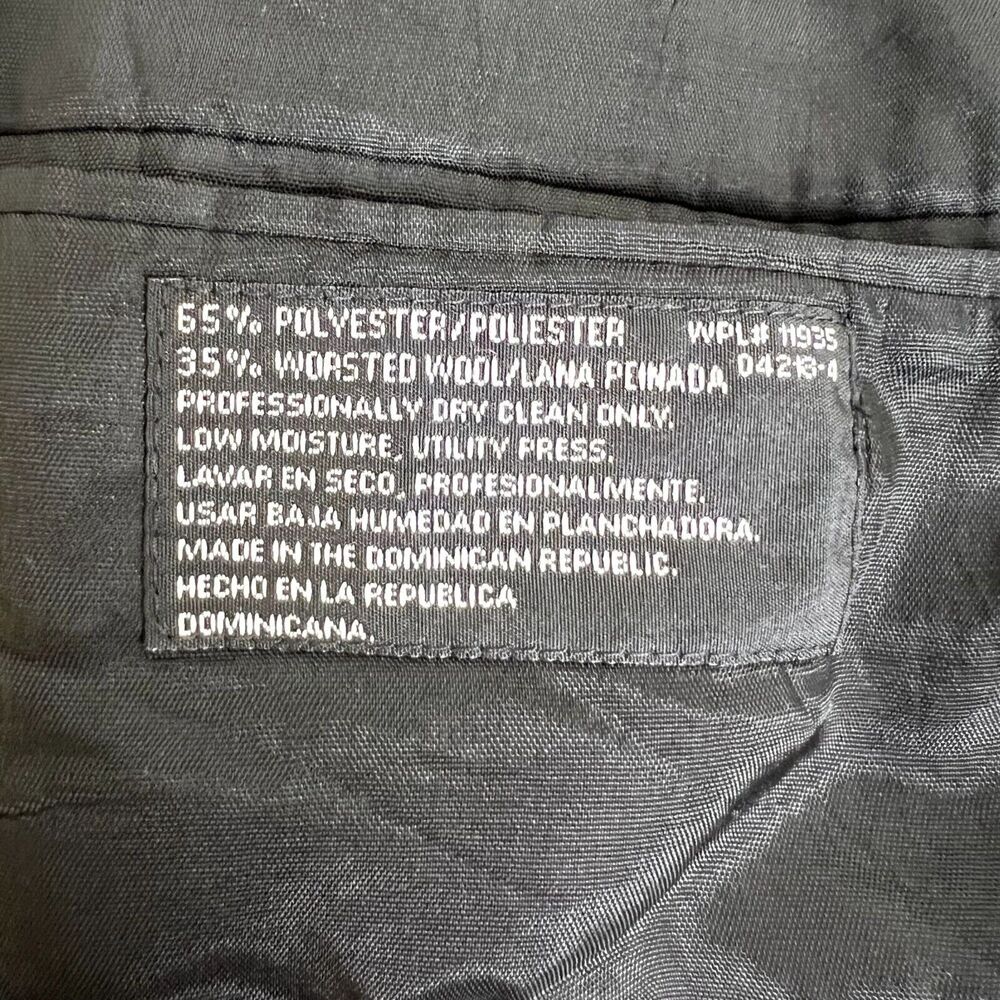 Wool Towncraft Striped Blazer Jacket - image 7